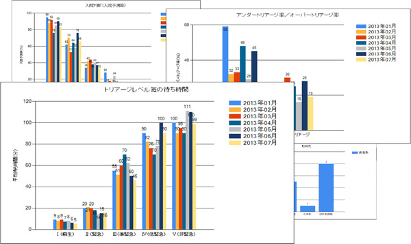 各種集計グラフ