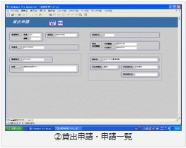 貸出申請・申請一覧